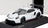 Porsche 911 991-2 RSR-19 Plain Body Coupé 2022 White IXO Models 1:43 scale model