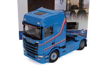 SCANIA - S580 TRACTOR TRUCK HIGHLINE 2-ASSI 2023 - LIGHT BLUE