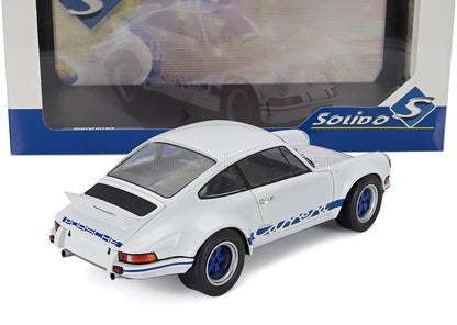 PORSCHE - 911 CARRERA RS 2.7 COUPÉ 1973 - BRANCO E AZUL CLARO