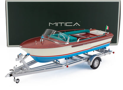 RIVA - RIVA JUNIOR 1966 - MOTOSCAFO - MOTORBOAT - IVORY SEA BLUE