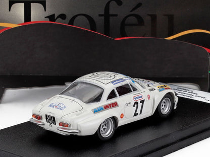 Wit vintage raceautomodel nummer 27 met Air Inter- en Gitanes-stickers, verkrijgbaar bij Vroomi