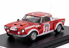 FIAT - 124 ABARTH (night version) N 30 RALLY ISOLA D'ELBA 1976 ROBERTO RICCIERI - ANTONIO DELLO SBARBA - RED