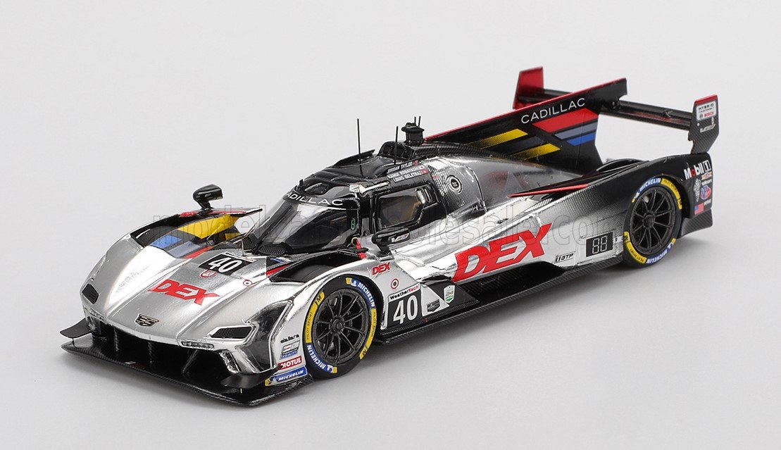 CADILLAC - V-SERIES R 5.5L V8 TEAM CADILLAC WAYNE TAYLOR RACING N 40 IMSA 24h DAYTONA 2025 LOUIS DELETRAZ - KAMUI KOBAYASHI - JORDAN TAYLOR - SILVER BLACK - Vroomi
