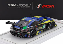 MERCEDES BENZ - AMG GT3 EVO 6.2L V8 TEAM LONE STAR RACING N 80 IMSA 24h DAYTONA 2025 DAN KNOX - SCOTT ANDREWS - ERIC FILGUIERAS - RALF ARON - BLUE YELLOW BLACK