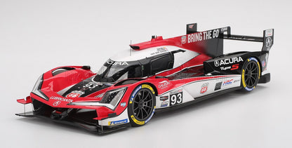 ACURA - ARX-06 GTP 2.4L TWIN TURBO V6 TEAM MEYER SHANK RACING N 93 IMSA 12h SEBRING 2025 ALEX PALOU - RENGER VAN DER ZANDE - NICK YELLOLY - RED WHITE BLACK - Vroomi