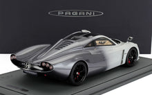 PAGANI - HUAYRA CODALUNGA 2022 - CON VETRINA - WITH SHOWCASE - BIANCO MALTA GRIGIO SILVERSTONE - WHITE GREY
