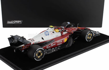 FERRARI - F1  SF-25 TEAM SCUDERIA FERRARI HP N 44 MONZA ITALY GP 2025 LEWIS HAMILTON - NIKI LAUDA 50th ANNIVERSARY WORLD CHAMPION - CON VETRINA - WITH SHOWCASE - RED WHITE