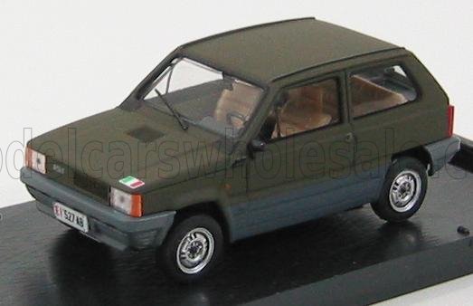 Fiat Panda 45 Esercito Italiano 1980 Military Green Brumm 1:43 scale model