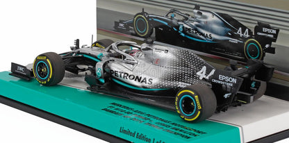 Limited edition Mercedes AMG Petronas Formula 1 car model with 44 racing number, available on Vroomi