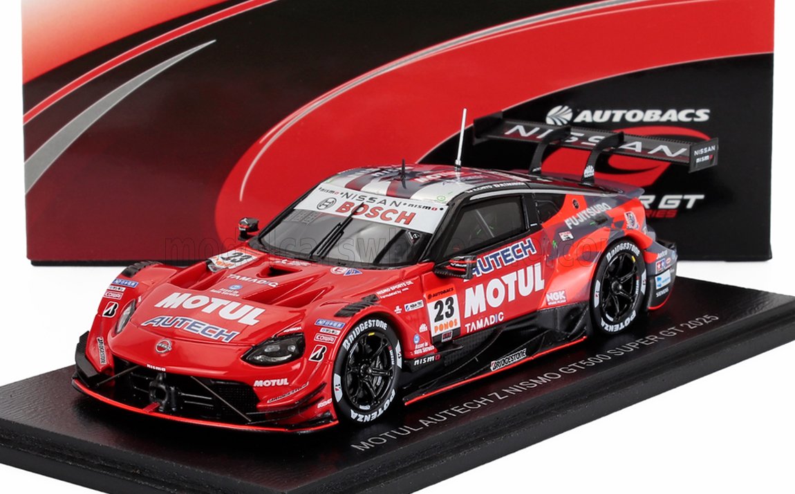 NISSAN - Z NISMO TEAM NDDP N 23 GT500 CLASS SUPER GT 2025 KATSUMASA CHIYO - MITSUNORI TAKABOSHI - RED