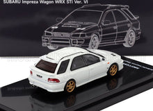SUBARU - IMPREZA WRX SW STATION WAGON 2001 - WHITE - Vroomi