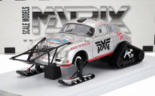 PORSCHE - 356A VALKYRIE RACING ANTARTICA ICE CHALLENGE 2021 WITH MOTHER AND CHILD PENGUIN - SILVER RED