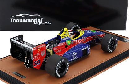 LOLA - F1  LC88 FORD TEAM LARROUSSE N 30 MONACO GP (with pilot figure) 1988 PHILIPPE ALLIOT - BLUE RED