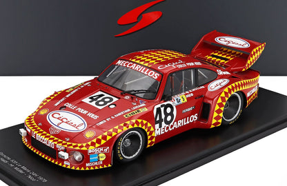 PORSCHE - 935 3.0L TURBO TEAM MECARILLOS CEGECOL N 48 24h LE MANS 1978 CLAUDE HALDI - HERBERT MULLER - NICK MCGRANGER "NICO" - RED YELLOW