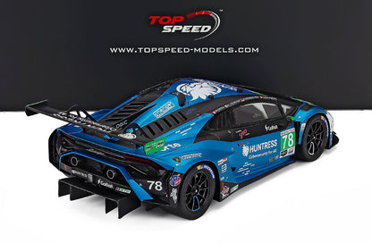 LAMBORGHINI - HURACAN GT3 EVO2 5.2L V10 TEAM FORTE RACING N 78 24h DAYTONA 2025 MISHA GOIKBERG - MARIO FAMBACHER - FRANK PERERA - PARKER KLIGERMAN - BLUE BLACK