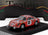 Voiture miniature Alpine-Renault A110 rouge avec livrée de course N 68, sur socle collectionneur Vroomi