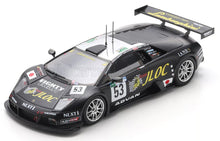 LAMBORGHINI - MURCIELAGO R-GT 6,0 L V12 EQUIPO JLOC ISAO NORITAKE N.º 53 24 Horas de Le Mans 2007 MARCO APICELLA - KOJI YAMANISHI - ATSUSHI YOGO - NEGRO BLANCO