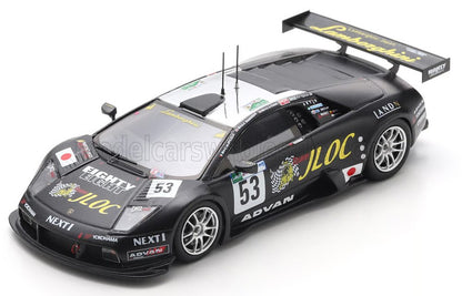 LAMBORGHINI - MURCIELAGO R-GT 6.0L V12 TEAM JLOC ISAO NORITAKE N 53 24h LE MANS 2007 MARCO APICELLA - KOJI YAMANISHI - ATSUSHI YOGO - BLACK WHITE