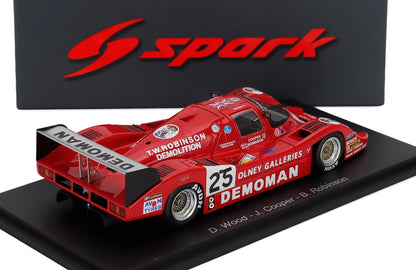 FORD USA - GRID S2 2.9L TURBO TEAM C.A.M. RACING N 25 24h LE MANS 1984 DUDLEY WOOD - JOHN COOPER - BARRY ROBINSON - ORANGE