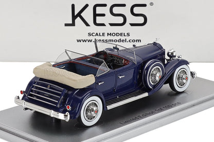 PACKARD - 904 CUSTOM DIETRICH DUEL COWL SPORT PHEATON OPEN 1932 - BLUE