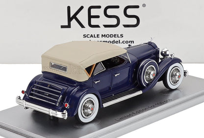 PACKARD - 904 CUSTOM DIETRICH DUEL COWL SPORT PHEATON CLOSED 1932 - BLUE BEIGE