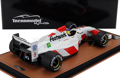 FOOTWORK - F1  FA13 MUGEN HONDA N 9 MONACO GP (with pilot figure) 1992 MICHELE ALBORETO - WHITE RED