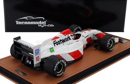 FOOTWORK - F1  FA13 MUGEN HONDA N 10 JAPAN GP (with pilot figure) 1992 AGURI SUZUKI - WHITE RED
