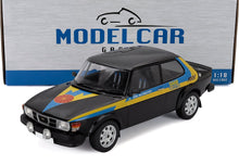 SAAB - 99 TURBO 1977 - BLACK YELLOW LIGHT BLUE