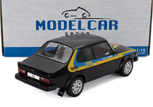 SAAB - 99 TURBO 1977 - BLACK YELLOW LIGHT BLUE
