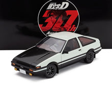 TOYOTA - SPRINTER TRUENO (AE86) INITIAL D PROJECT D FINAL VERSION 30th AANIVERSARY 1980 - WHITE BLACK - Vroomi