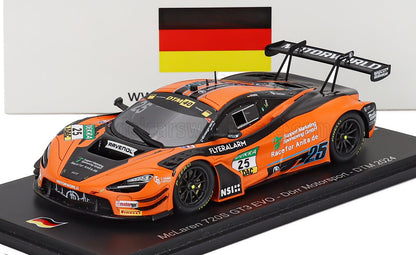McLAREN - 720S GT3 EVO 4.0L TWIN TURBO V8 TEAM DOOR MOTORSPORT N 25 DTM SEASON 2024 BEN DORR - ORANGE BLACK