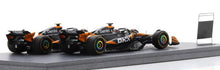 McLAREN - SET F1  CHAMPION BOARD WINNER CONSTRUCTOR SEASON 2025 2X MCL39 TEAM MCLAREN N 4 WORLD CHAMPION SEASON LANDO NORRIS + N 81 OSCAR PIASTRI - YELLOW GREEN BLACK