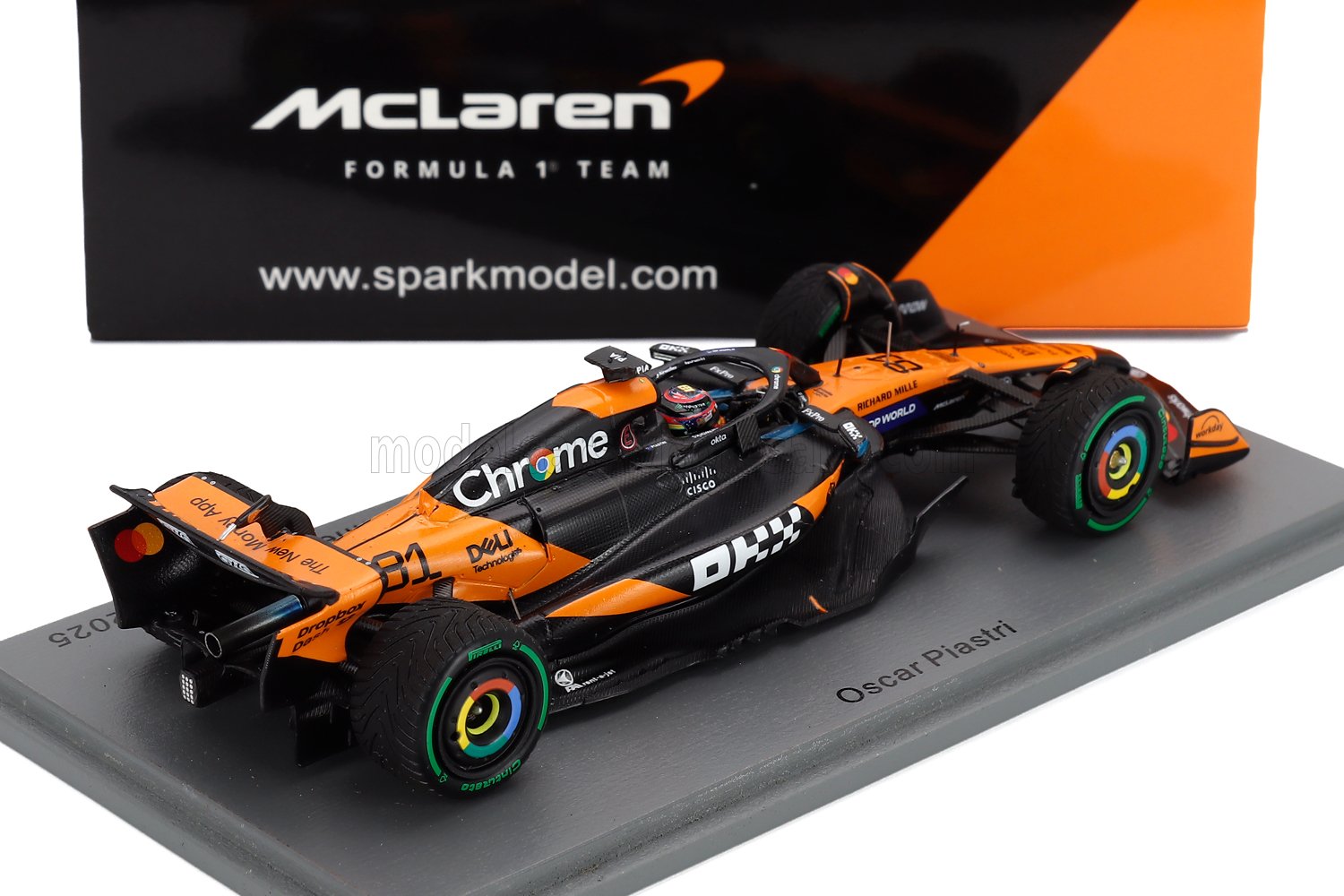 McLAREN - F1 MCL39 TEAM MCLAREN N 81 WINNER BELGIUM GP (WITH RAIN