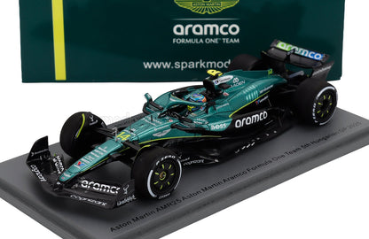ASTON MARTIN - F1  AMR25 TEAM ARAMCO COGNIZANT N 14 5th HUNGARIAN GP 2025 FERNANDO ALONSO - GREEN BLACK