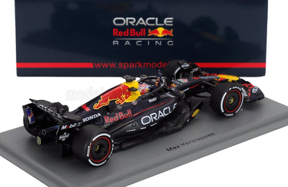 RED BULL - F1  RB21 TEAM ORACLE RED BULL RACING N 1 WINNER MONZA ITALY GP (WITH PIT BOARD ORACLE 50 WINS) 2025 MAX VERSTAPPEN - BLUE YELLOW RED