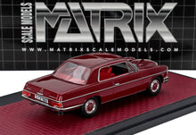MERCEDES BENZ - S-CLASS 280C COUPE (W111) 1968 - RED