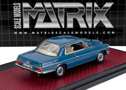 MERCEDES BENZ - S-CLASS 280C COUPE (W111) 1968 - BLUE