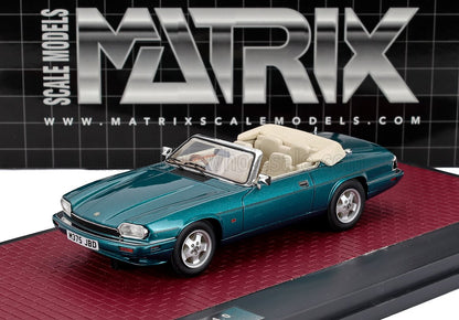 JAGUAR - XJS 4.0 CELEBRATION CABRIOLET OPEN 1995 - TURQUOISE