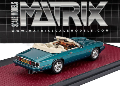 JAGUAR - XJS 4.0 CELEBRATION CABRIOLET OPEN 1995 - TURQUOISE