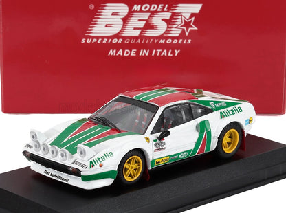 FERRARI - 308 GTB Gr.4 (night version) N 0 TUNING MAKELA ALITALIA RALLY 1980 - WHITE GREEN RED
