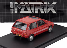 MG - METRO TURBO 1985 - RED