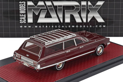 CHRYSLER - TOWN & COUNTRY SW STATION WAGON 1966 - RUBY