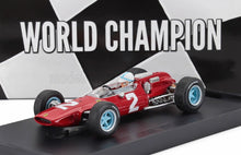 FERRARI - F1  158 N 2 WORLD CHAMPION WINNER ITALY GP 1964 JOHN SURTEES 1964 - WITH DRIVER FIGURE - RED