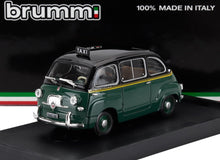 FIAT - 600 MULTIPLA 1-SERIES TAXI TORINO 1956 - GREEN BLACK