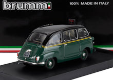 FIAT - 600 MULTIPLA 1-SERIES TAXI TORINO 1956 - GREEN BLACK