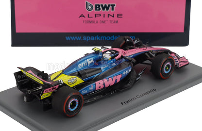ALPINE - F1  A525 TEAM BWT ALPINE N 43 USA GP 2025 FRANCO COLAPINTO - BLACK BLUE PINK