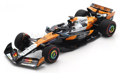 McLAREN - F1  MCL39 TEAM MCLAREN N 81 5th USA GP 2025 OSCAR PIASTRI - ORANGE CHROME BLACK