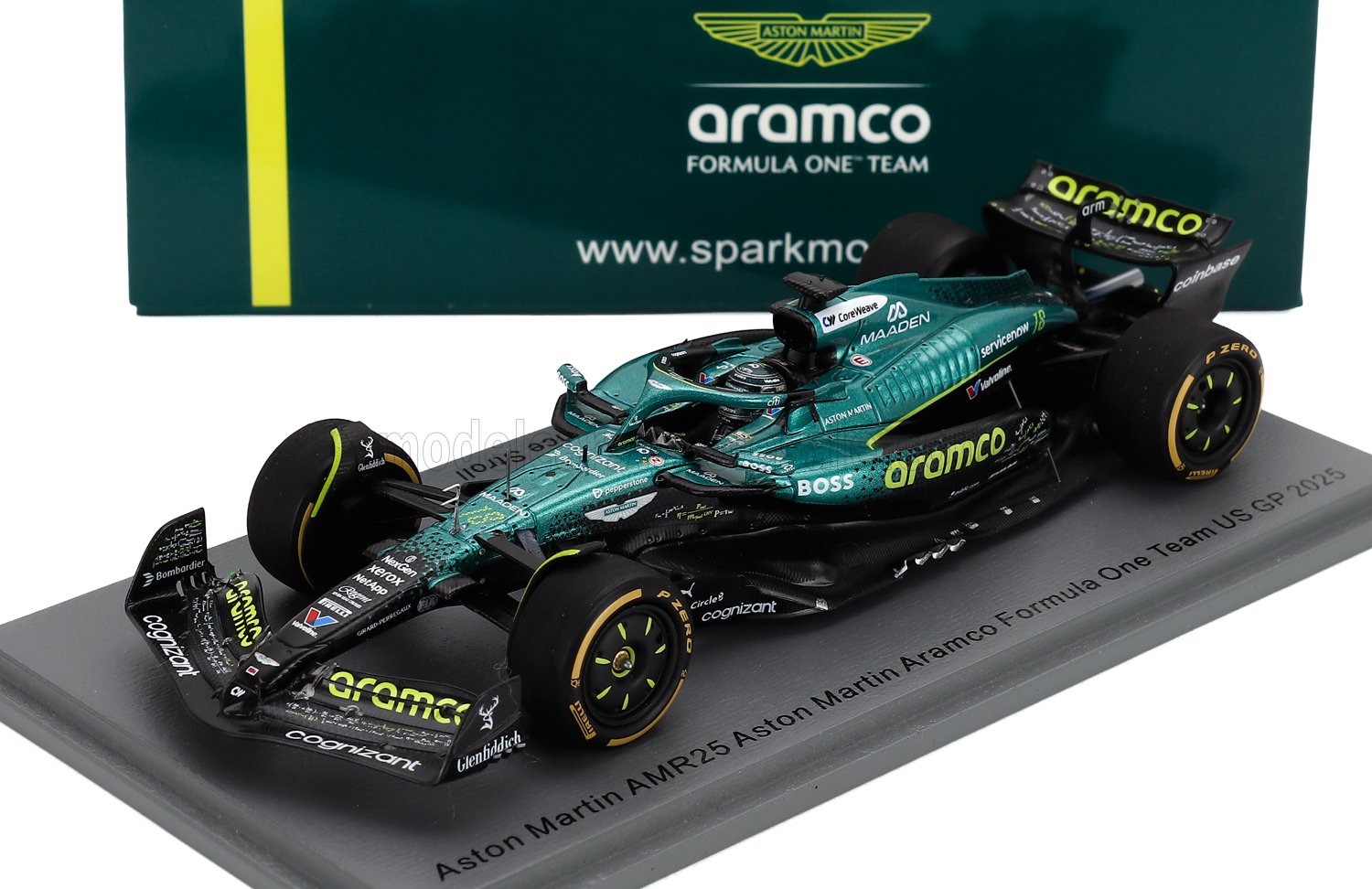 ASTON MARTIN - F1 AMR25 TEAM ARAMCO COGNIZANT N 18 USA GP 2025