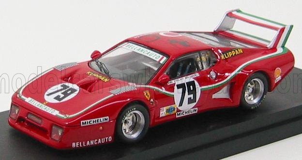 FERRARI - 512BB LM N 79 24h LE MANS 1980 DINI - VIOLATI - MICAN - RED - Vroomi
