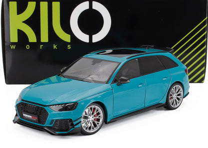 AUDI - A4 RS4 DARWIN PRO (B9) AVANT SW STATION WAGON 2020 - BLUE MET